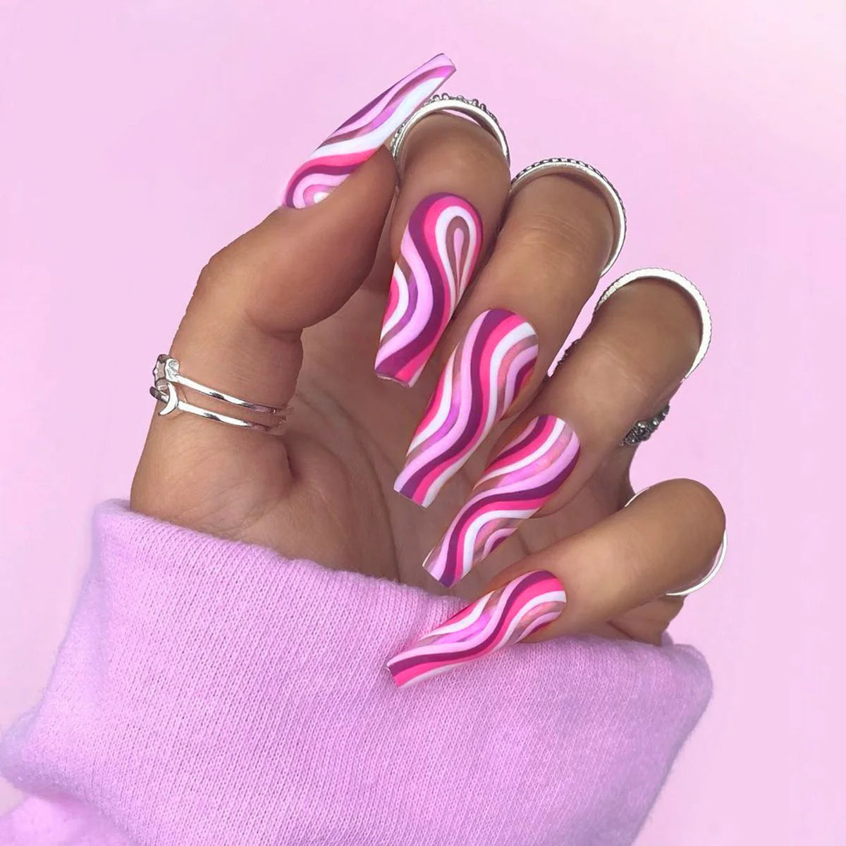 Detachable Artistic Wearable Finished Fake Nails Detachable Artistic Wearable Finished Fake Nails