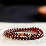 Retro Wine Red Garnet Bracelet Retro Wine Red Garnet Bracelet