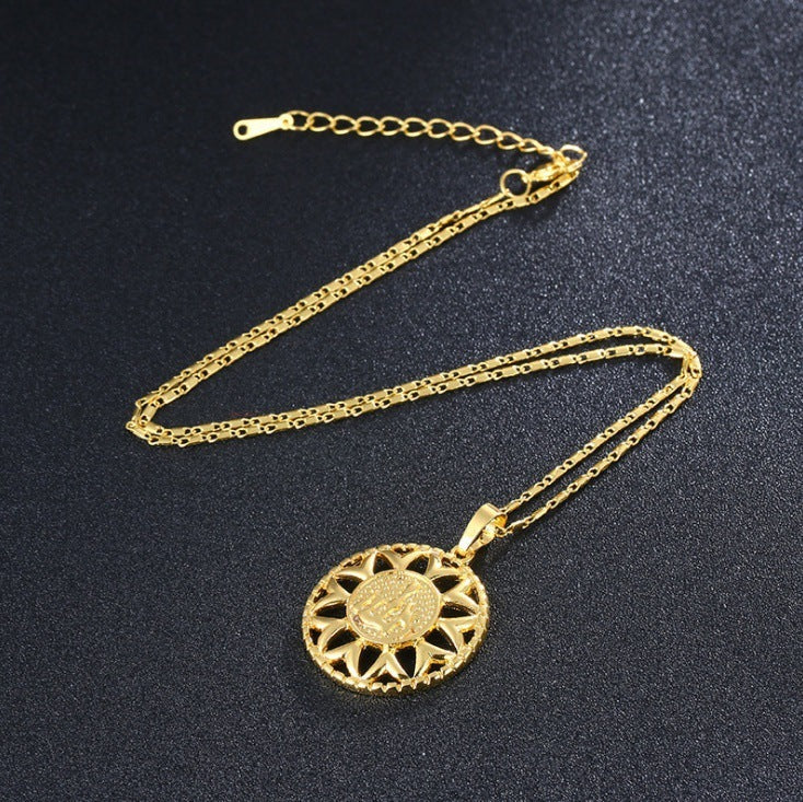 Sunflower Necklace Sunflower Necklace