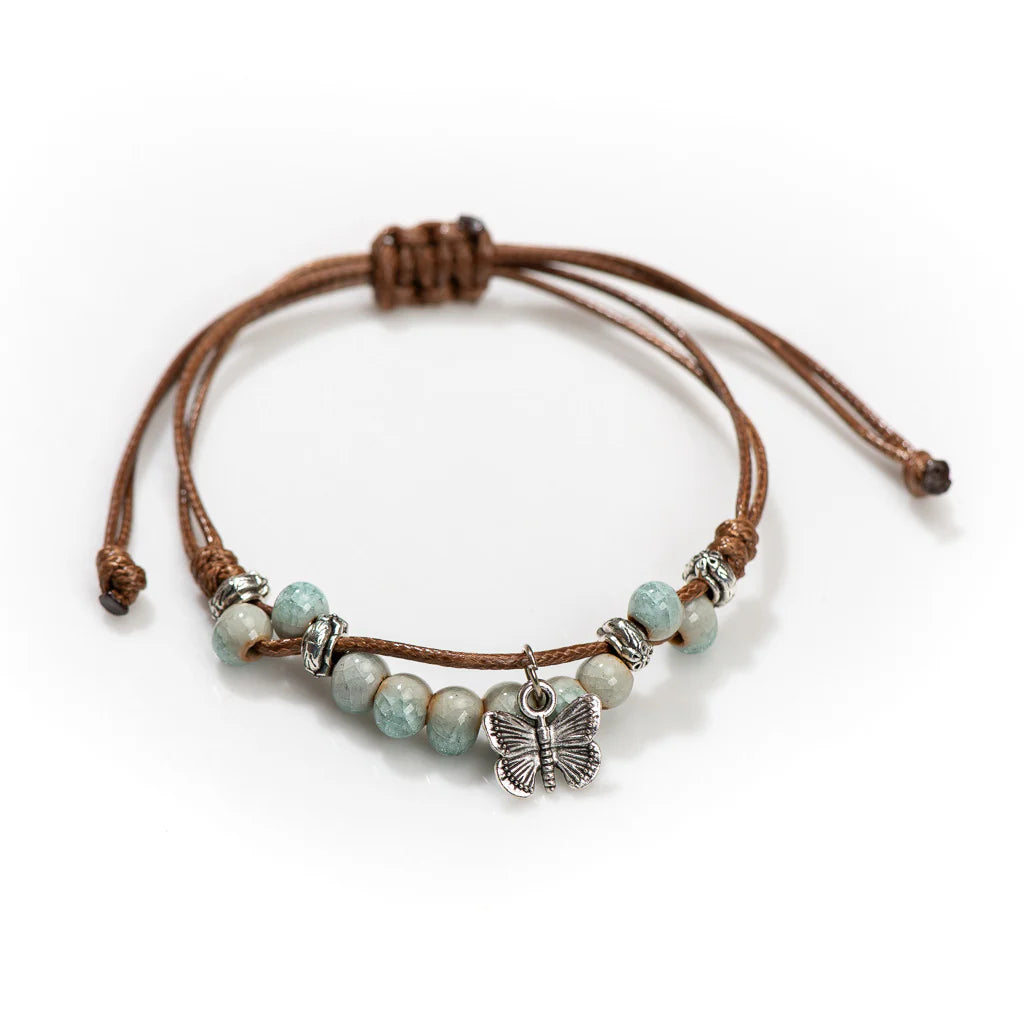 Vintage Butterfly Ceramic Bracelet Vintage Butterfly Ceramic Bracelet