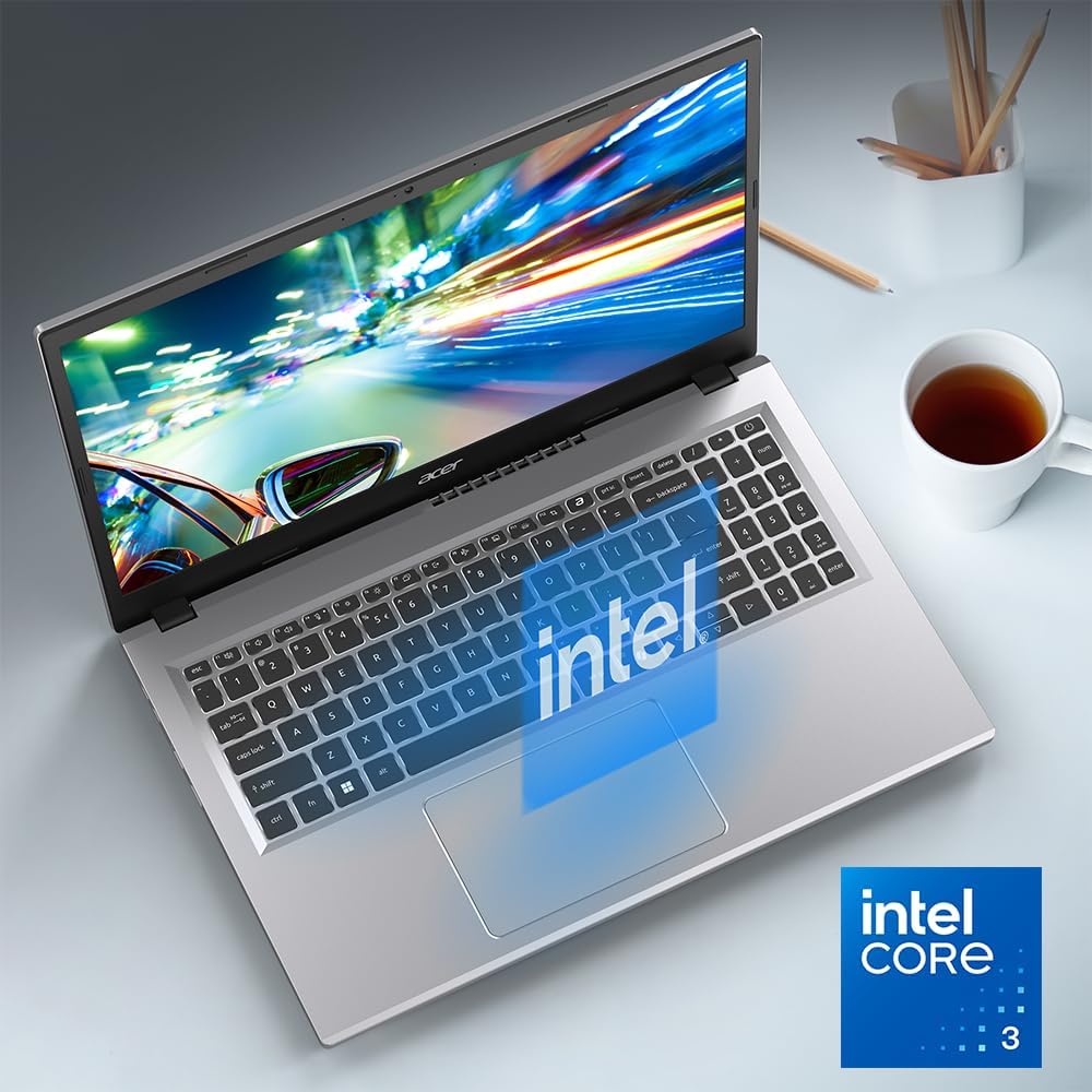 Acer Aspire Go 15 AI-Ready Laptop, 15.6" FHD IPS, Intel Core 3 N355, 8GB DDR5 RAM, 128GB UFS, Wi-Fi 6, Windows 11