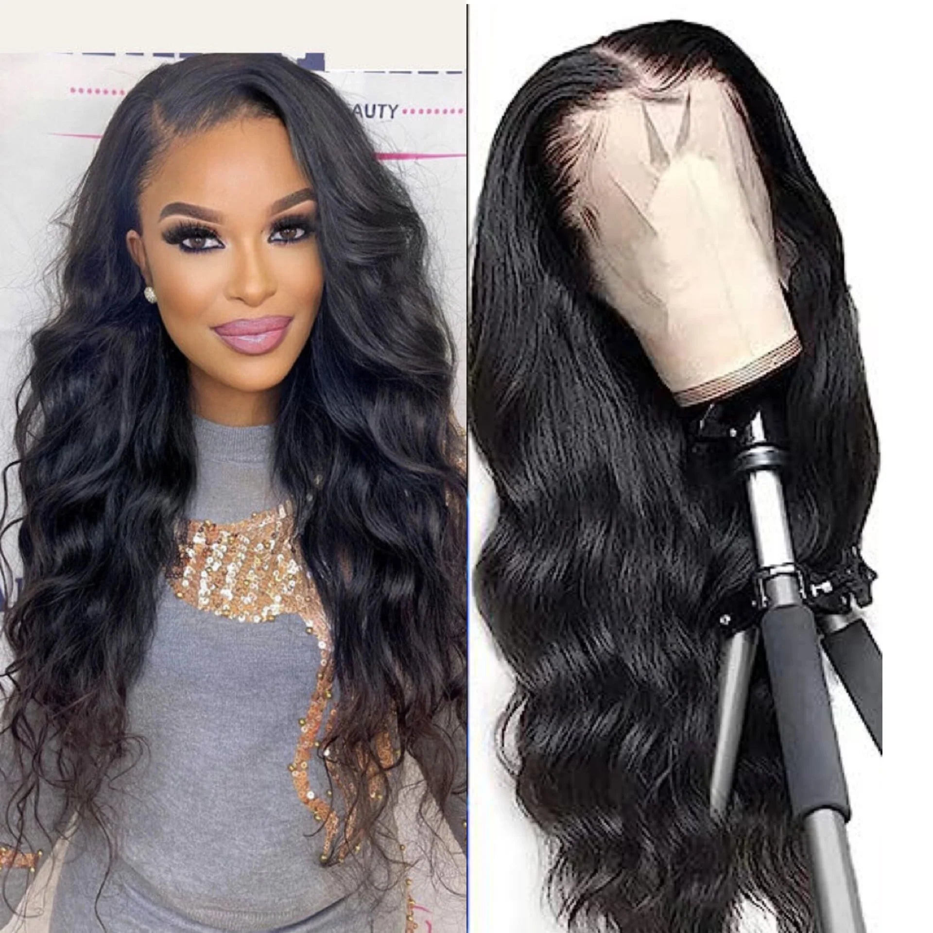 Big Wave Full-Head Curly Hair Wigs