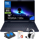 Alienware 16 Aurora Laptop 16" WQXGA 120Hz Gaming Laptop, Intel Core i7-240H Series, NVIDIA GeForce RTX 5060, 32GB DDR5 RAM, 1TB SSD, Wi-Fi 7, Windows 11 Pro, Lifetime Microsoft Office, Blue