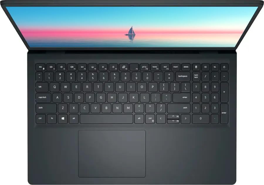 Dell Inspiron 15" Full HD Touchscreen Laptop Computer, 10-Core Intel Core i5, Windows 11 Pro, Microsoft Office Lifetime, Sleek Black Design