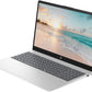 15.6" FHD HP Laptop for Business & Students, 8-Cores Intel Core i3 Processor, Windows 11, Fingerprint Reader, Silver