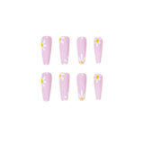 Pastoral Style Fake Nails